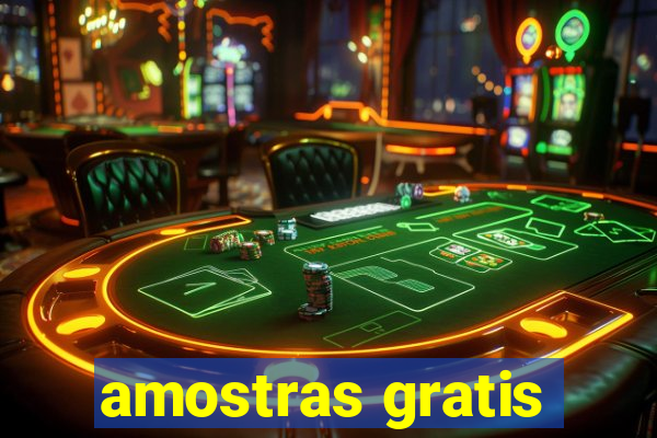 amostras gratis